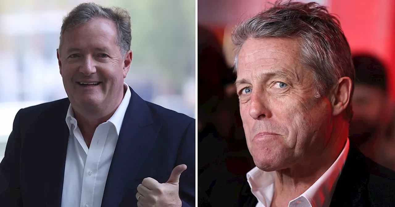 Hugh Grant and Piers Morgan Engage in Explosive Social Media Feud