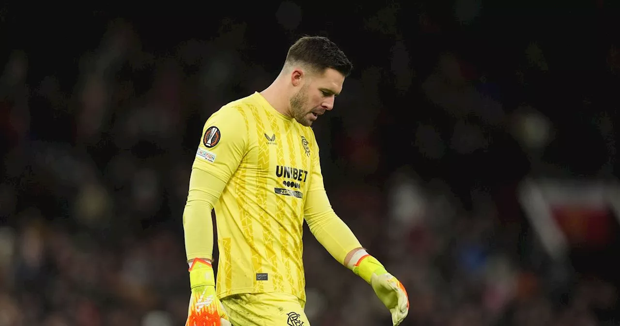 Jack Butland tells Rangers dressing room the reason behind Man Utd calamity