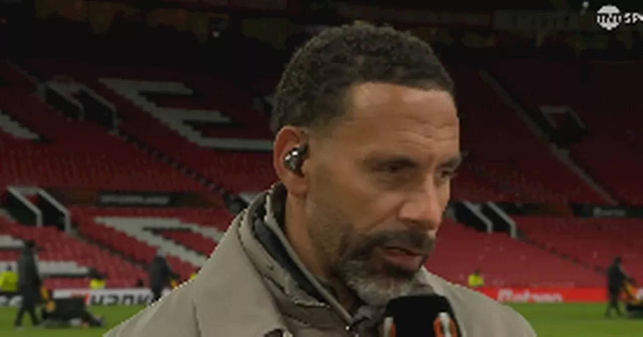 Rio Ferdinand Praises Rangers Stars Rice and Tavernier in Europa League Battle