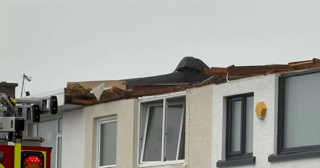 Storm Eowyn Rips Roof Off Prestwick Home