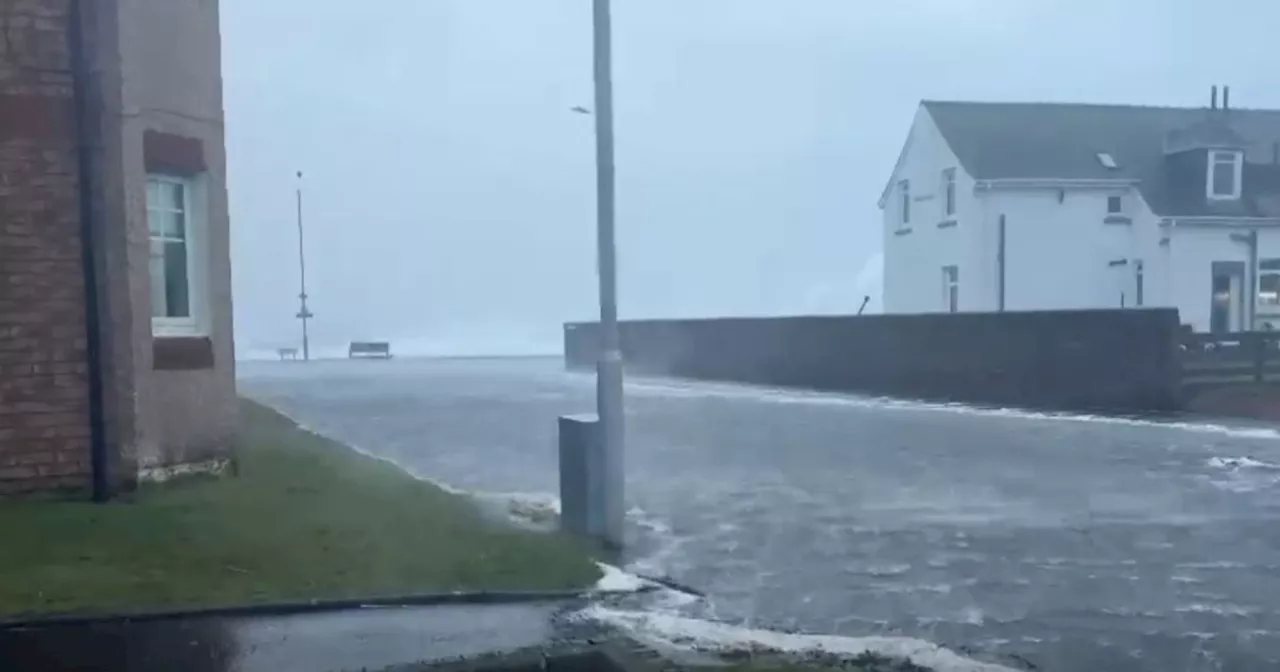 Storm Eowyn: Scots Town Flooded as 100mph Winds Pose 'Danger to Life'