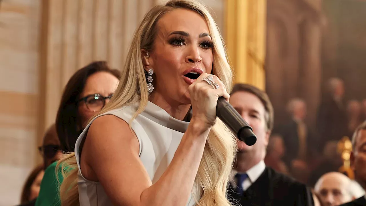 Carrie Underwood speaks out after Donald Trump inauguration performance with telling message