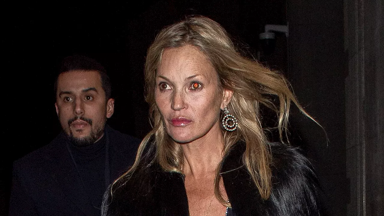 Kate Moss Reunites With Two Exes at Star-Studded Birthday Bash