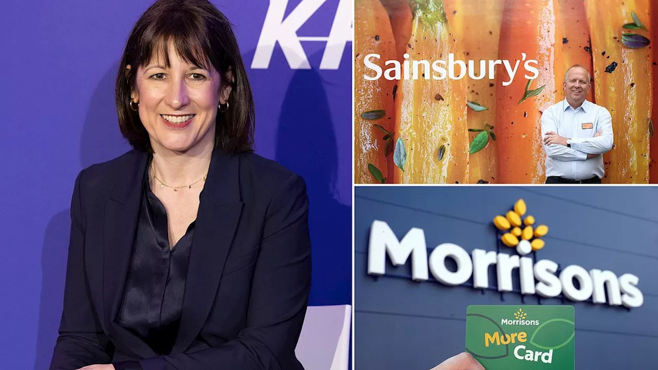 Labour is blamed for huge supermarket jobs blow: Sainsbury's and Morrisons to lay off thousands as...