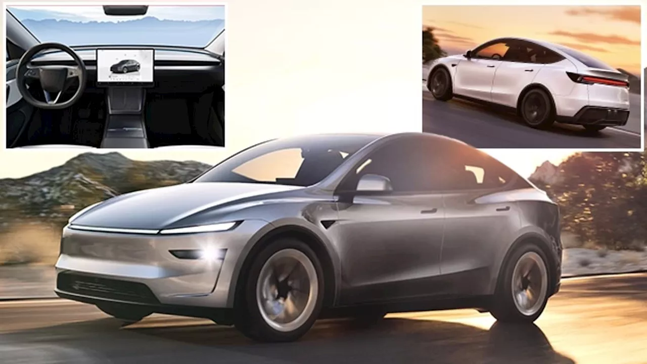 Tesla Model Y Launch Series Gets Cybertruck-Inspired Makeover, Arriving in UK by May 2025