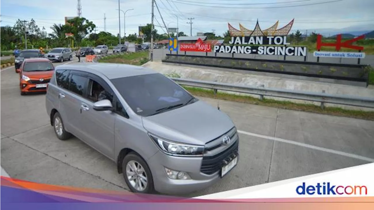 4 Ruas Tol Trans Sumatera Difungsionalkan dalam 100 Hari Kerja Prabowo