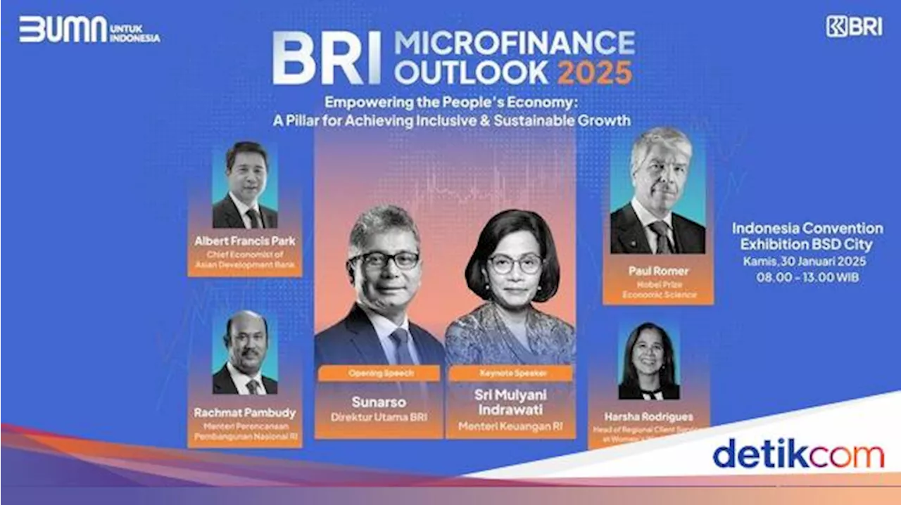 Kupas Tuntas Peran & Peluang UMKM di BRI Microfinance Outlook 2025