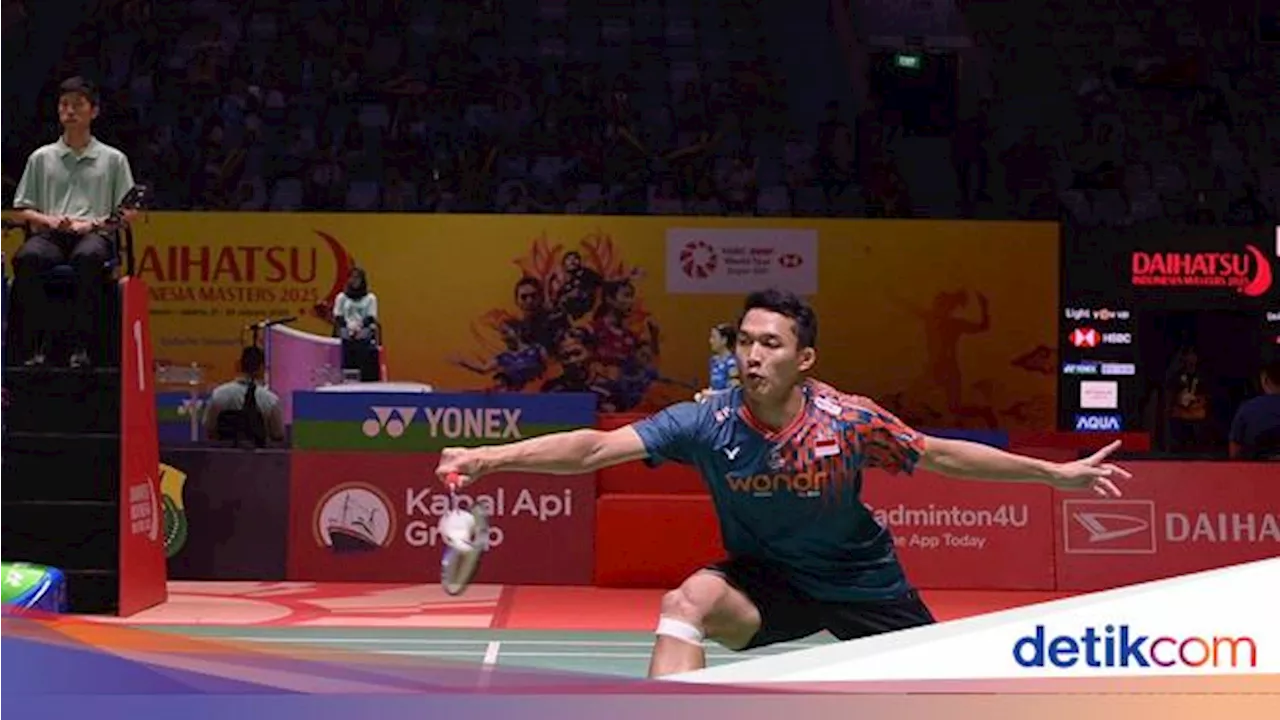 Indonesia Masters 2025: Menang Rubber Game, Jonatan ke Semifinal