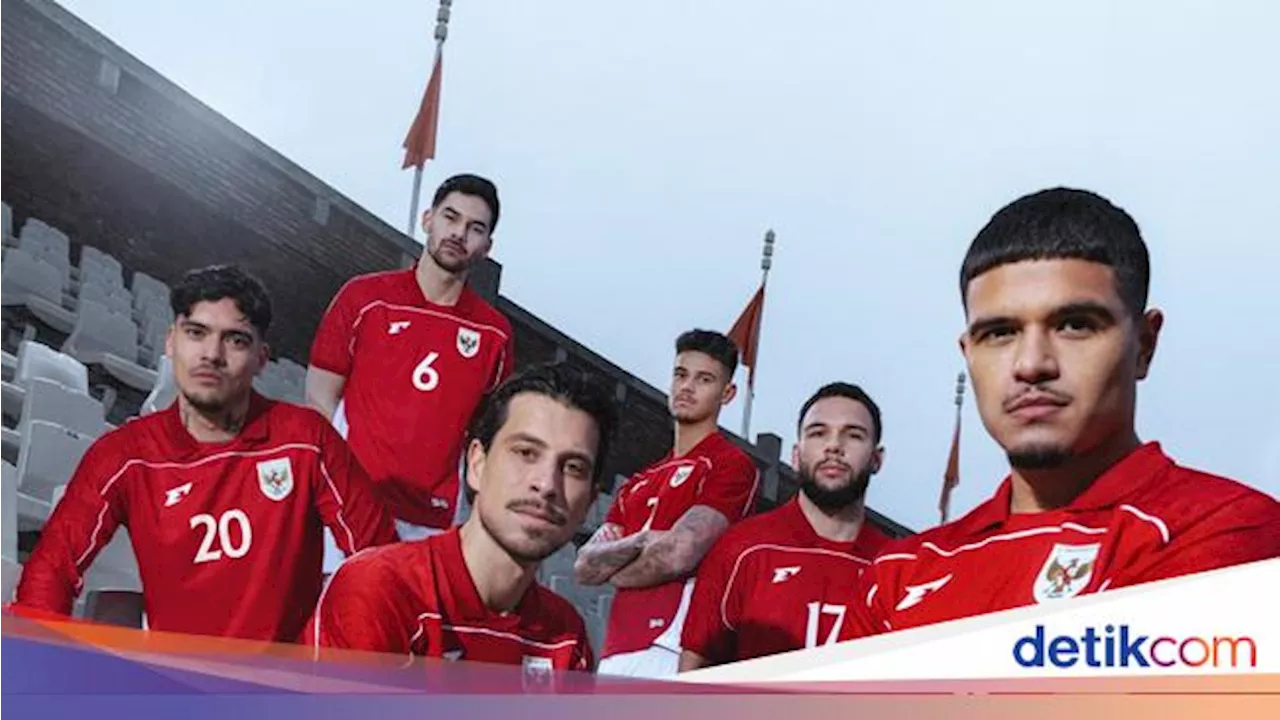 Jersey Baru Timnas Diharapkan Bawa Keberuntungan Indonesia