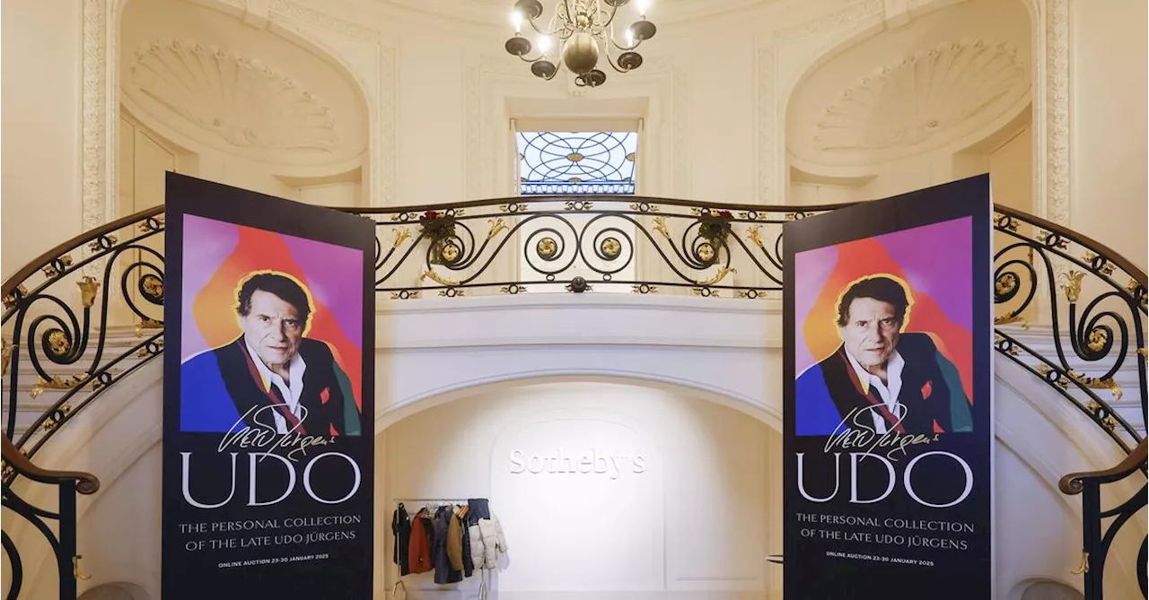 Udo Jürgens' persönlichen Sammlung wird in Wien versteigert