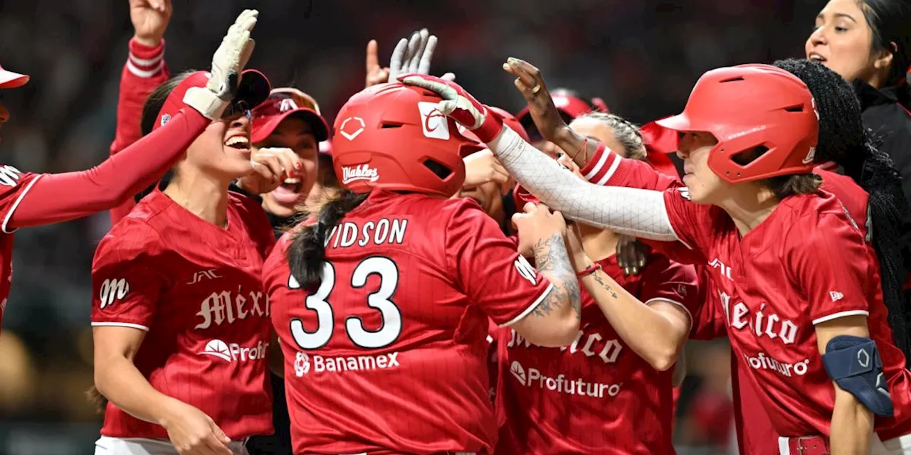 Diablos Rojos conecta inercia ganadora al softbol