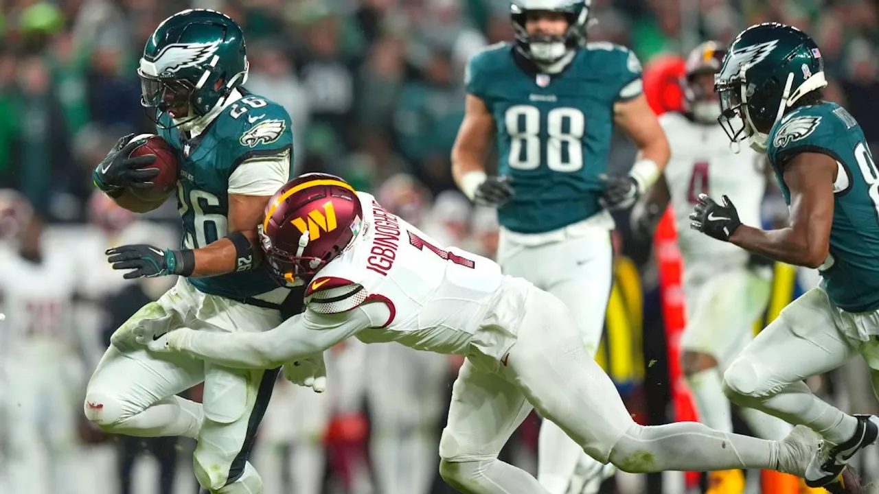 Commanders lock in on Eagles' Barkley ahead of NFC championship