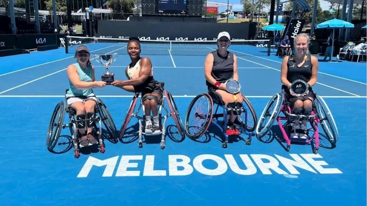 Australian Open: Vitória Miranda e Luiz Calixto são campeões