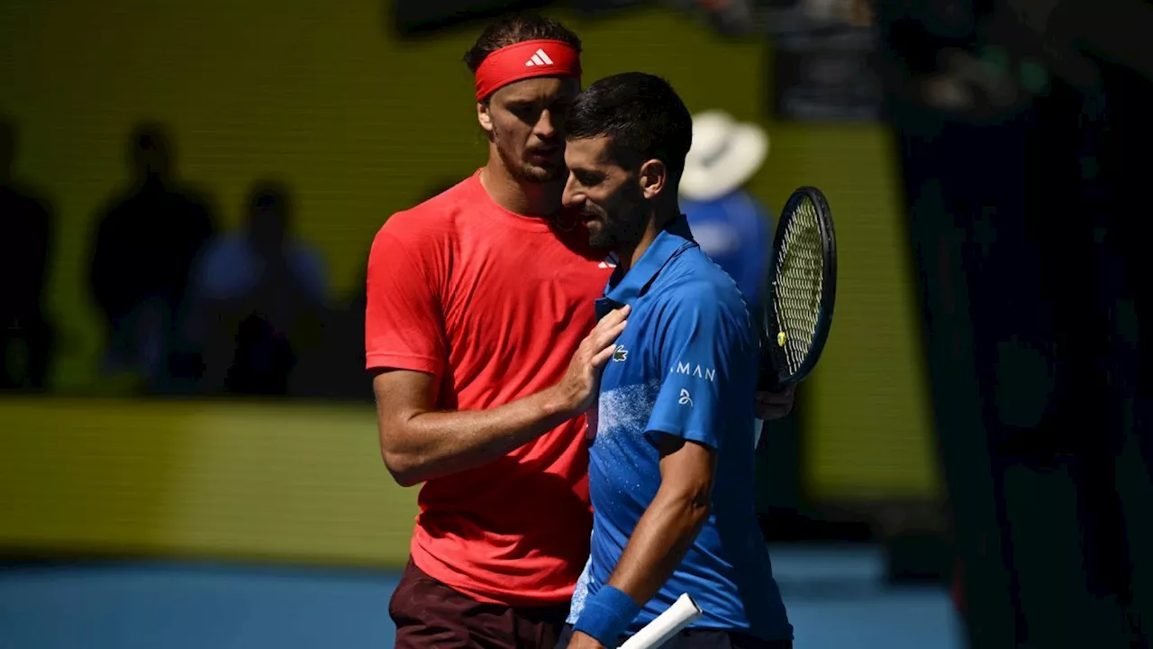 Djokovic Desiste Surpreendentemente em Semifinal do Aberto da Austrália, Zverev Avança para a Final