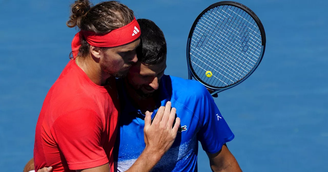 Finale gegen Sinner: Djokovic drückt Zverev die Daumen