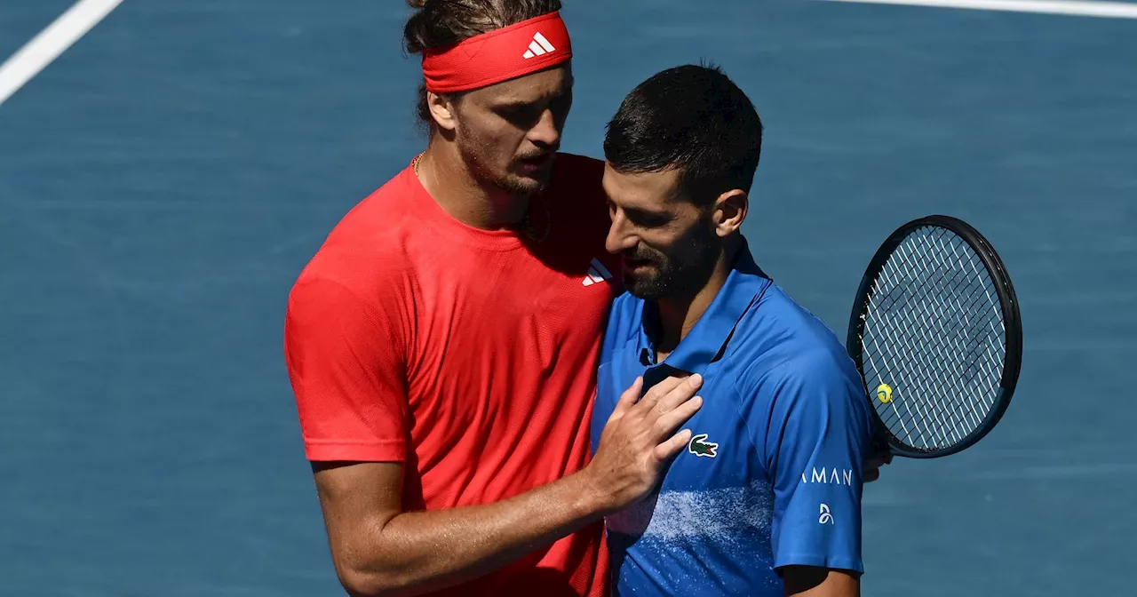 Halbfinal-Drama! Djokovic bricht Duell gegen Zverev ab