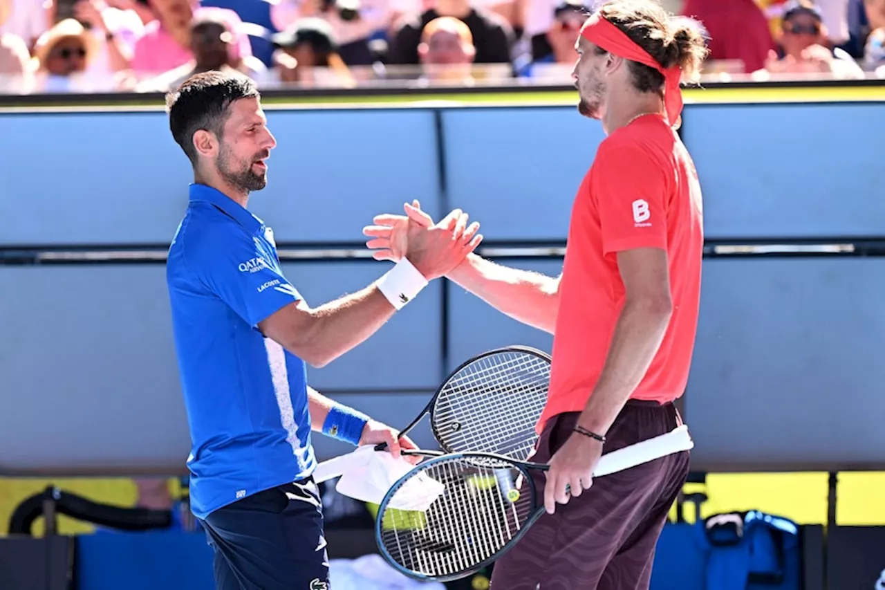 Zverev im Finale der Australian Open nach Djokovic-Aufgabe