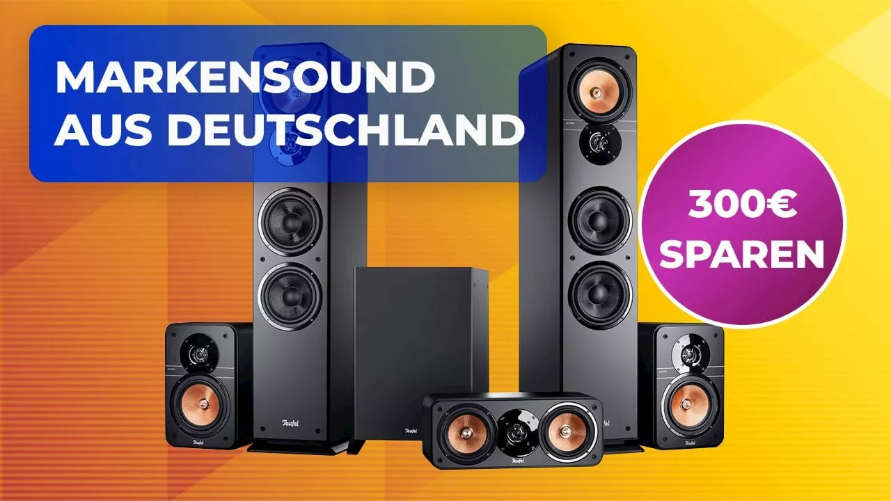 Teufel Soundsets im Angebot: Surround-Sound-Erlebnis für kleines Geld