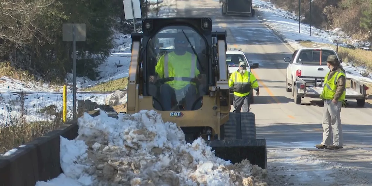 Icy Roads Cause Concerns in Baldwin County, Crews Work to Clear Patches