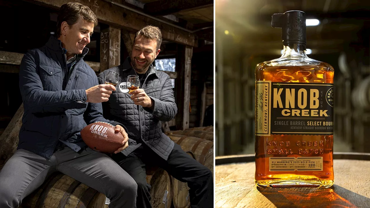 Eli Manning Teams Up With Knob Creek for Limited-Edition Super Bowl Bourbon