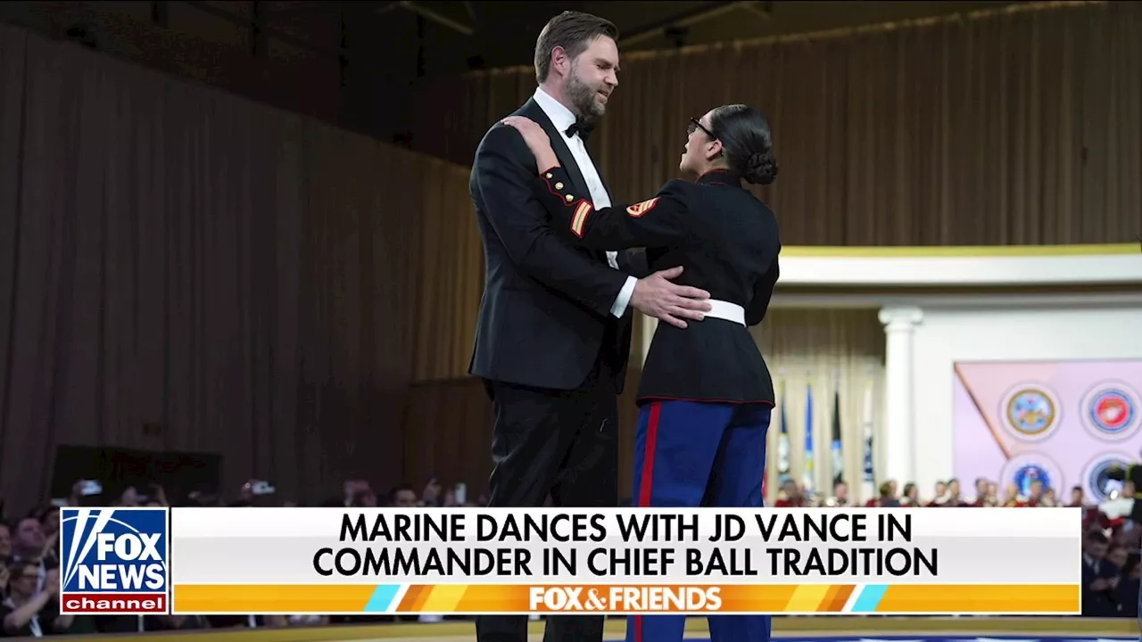 Marine Dancer Recounts 'Once-in-a-Lifetime' Moment at Commander in Chief Ball