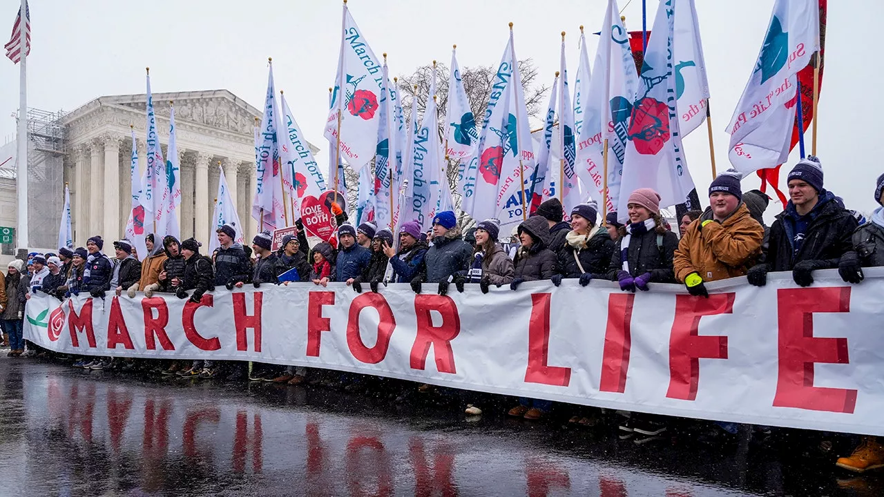 Thousands of Pro-Life Activists March for Life in Washington, D.C.