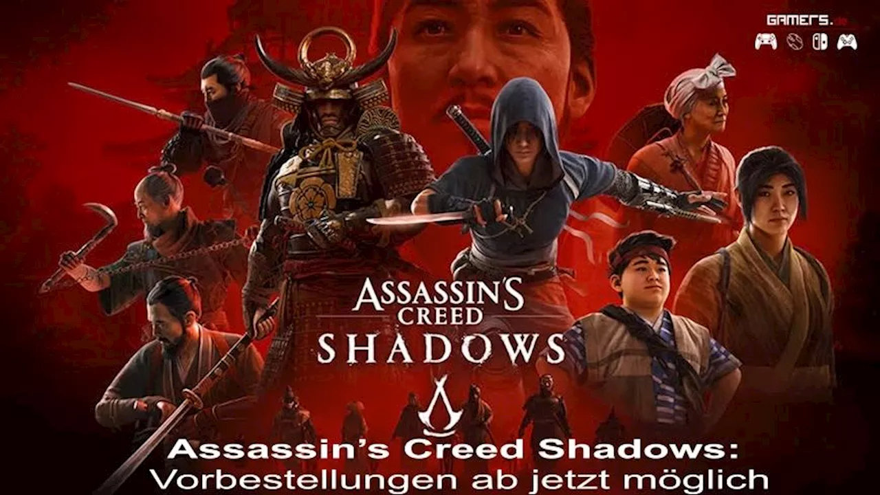 Assassin’s Creed Shadows: Vorbestellungen ab jetzt möglich