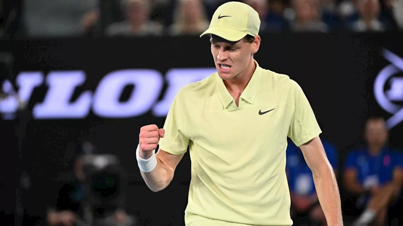 Sinner in finale all'Australian Open, sfida contro Alcaraz