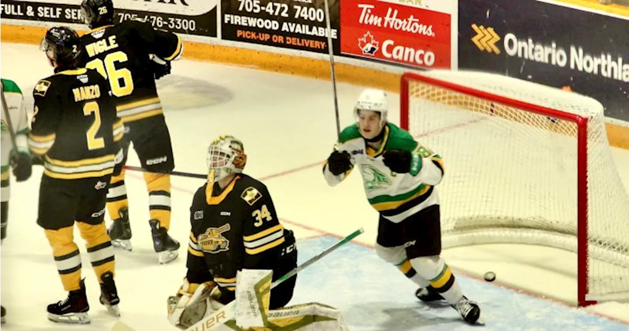 London Knights defeat North Bay Battalion 4-1 to begin northern road trip