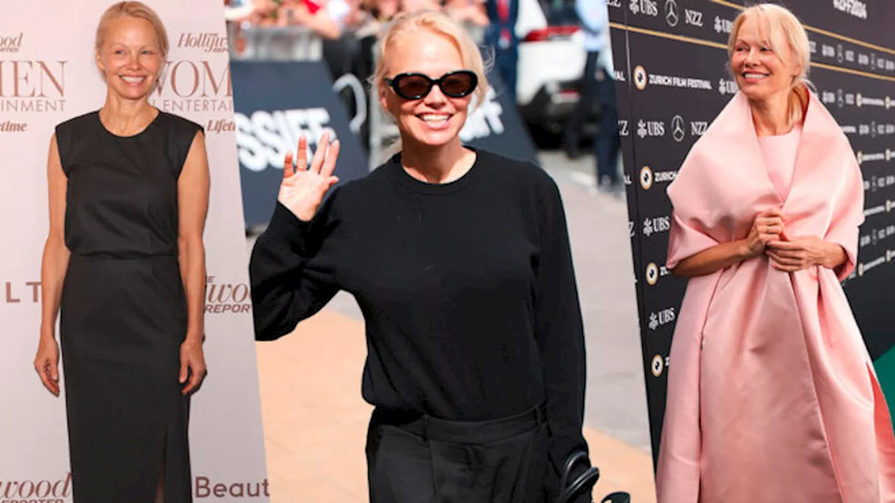 Pamela Anderson: lo stile chic della star degli anni 90