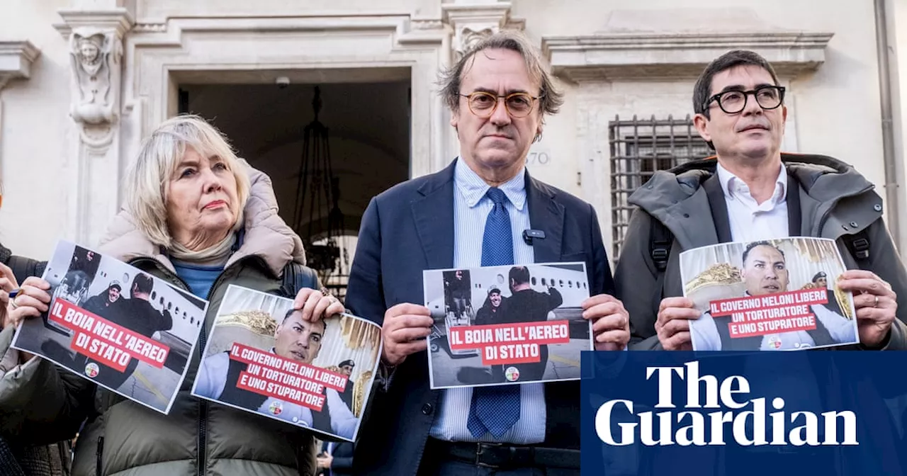 Rome Protesters Condemn Release of War Crimes Suspect by Italian Government