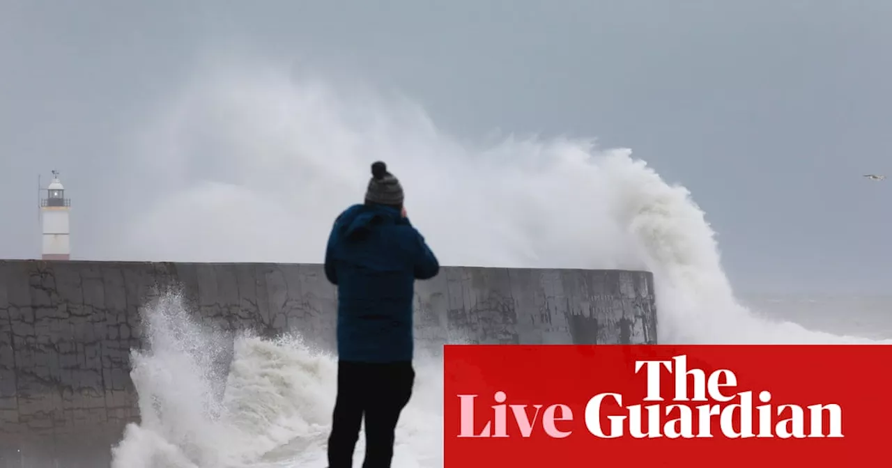 Storm Éowyn: Hundreds of thousands without power amid danger to life warning as fierce weather batters UK and Ireland