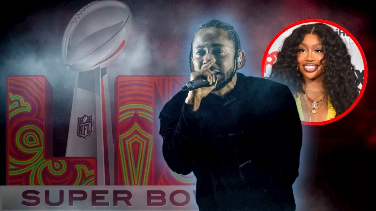 Kendrick Lamar y SZA se unen para el espectáculo de medio tiempo del Super Bowl LIX