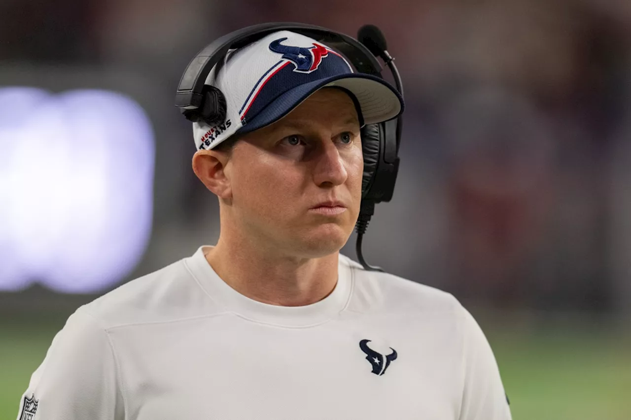 Texans Fire Offensive Coordinator Bobby Slowik After Disappointing Season