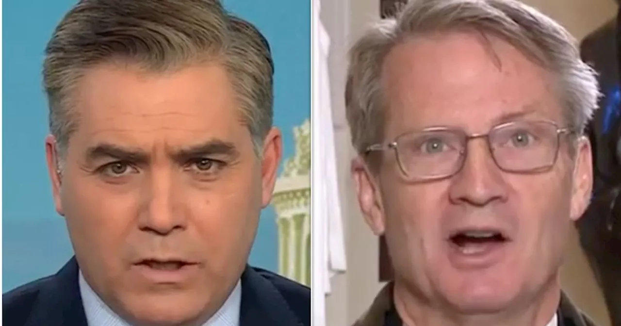 CNN's Jim Acosta Reminds Pardon-Dodging GOP Lawmaker That He Isn't On Fox News