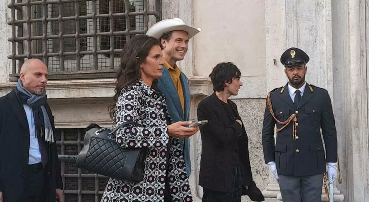 Kimbal Musk, fratello di Elon, visita Palazzo Chigi