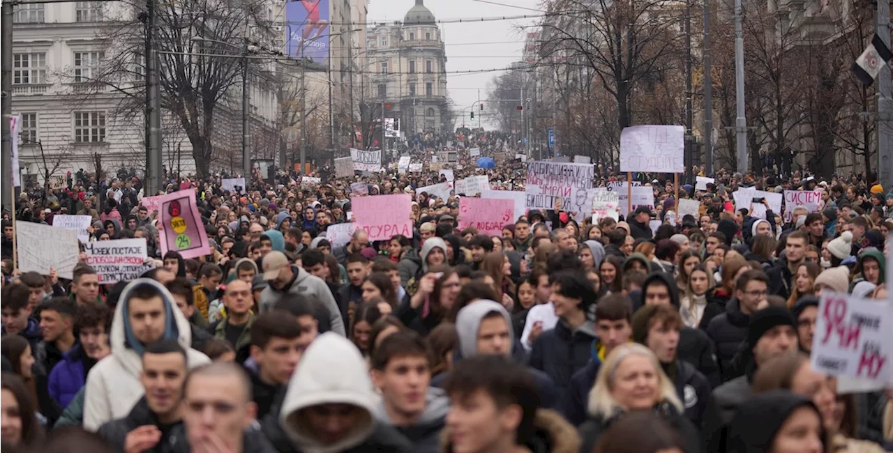 Serbia: Proteste studentesche contro il governo Vučić