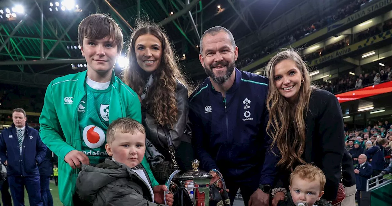 Inside Andy Farrell's family life as Ireland coach to make Late Late Show debut