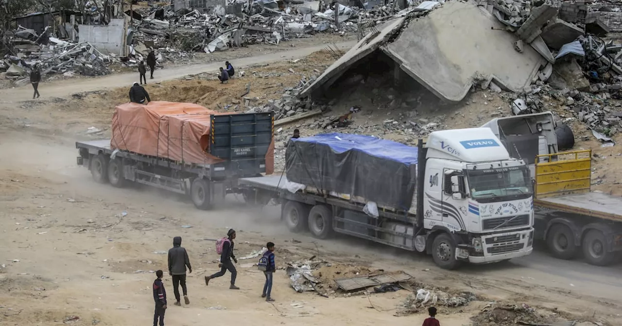 How aid is flooding in to Gaza while ceasefire holds