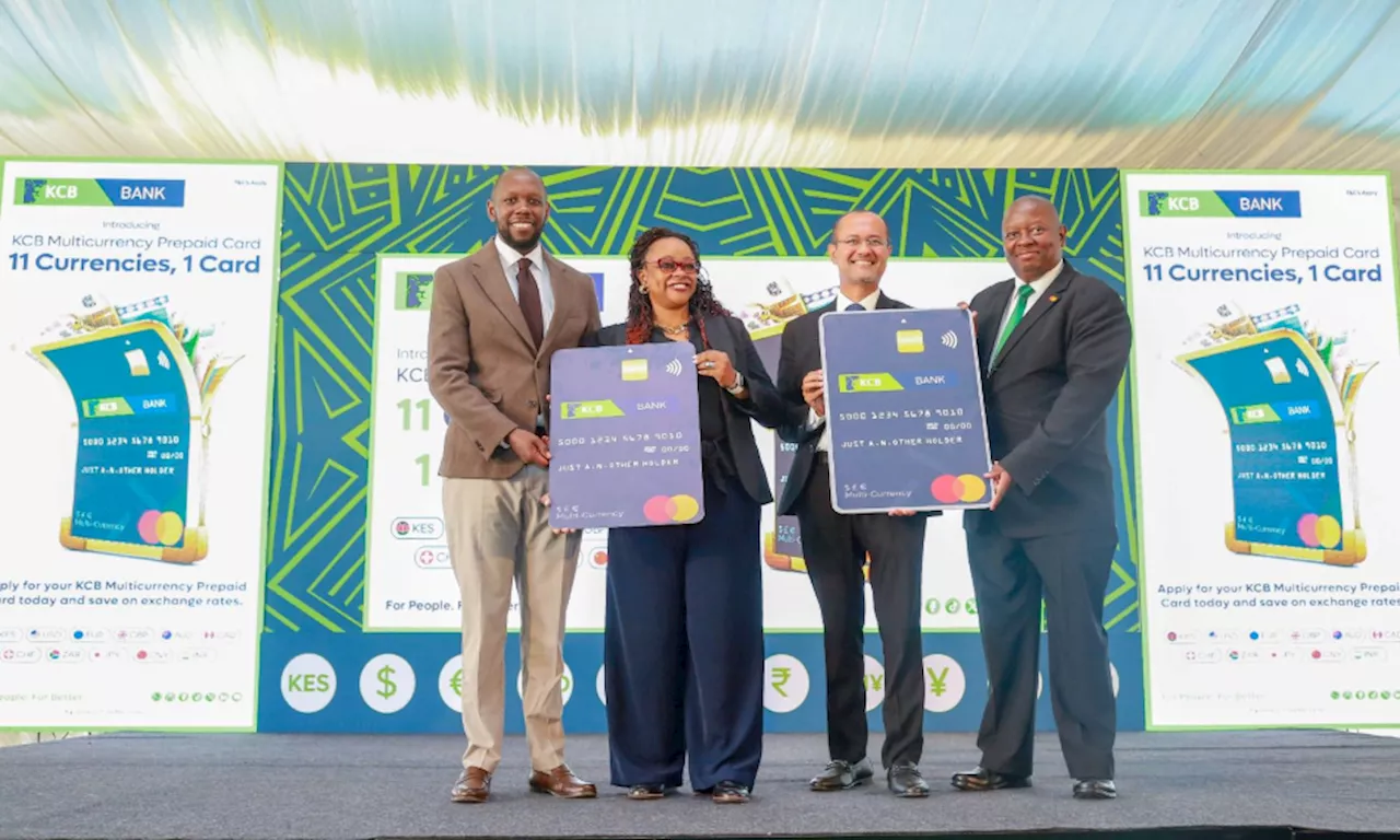 KCB Bank Kenya Launches Kenya's First Multi-Currency Prepaid Card