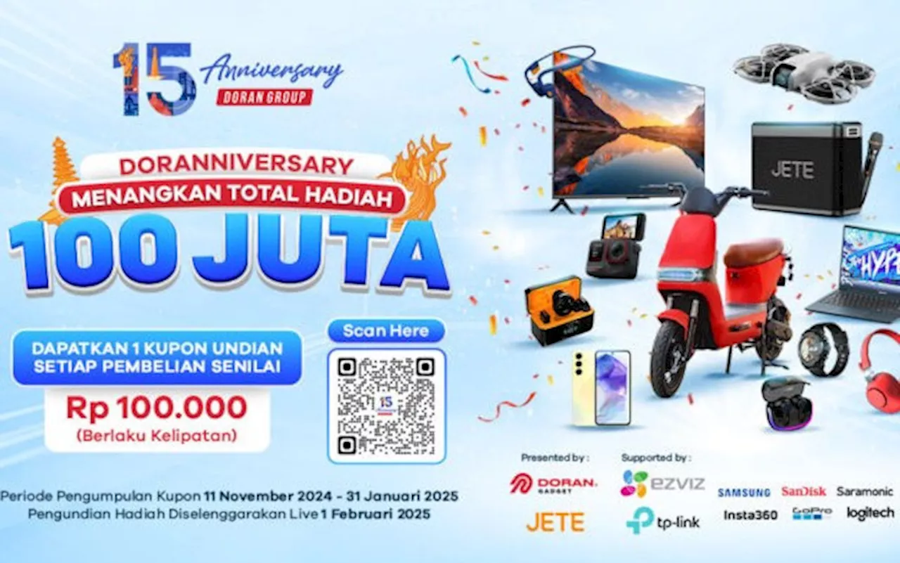 Doran Gadget adakan Doranniversary 2024, Berhadiah Total Rp100 Juta