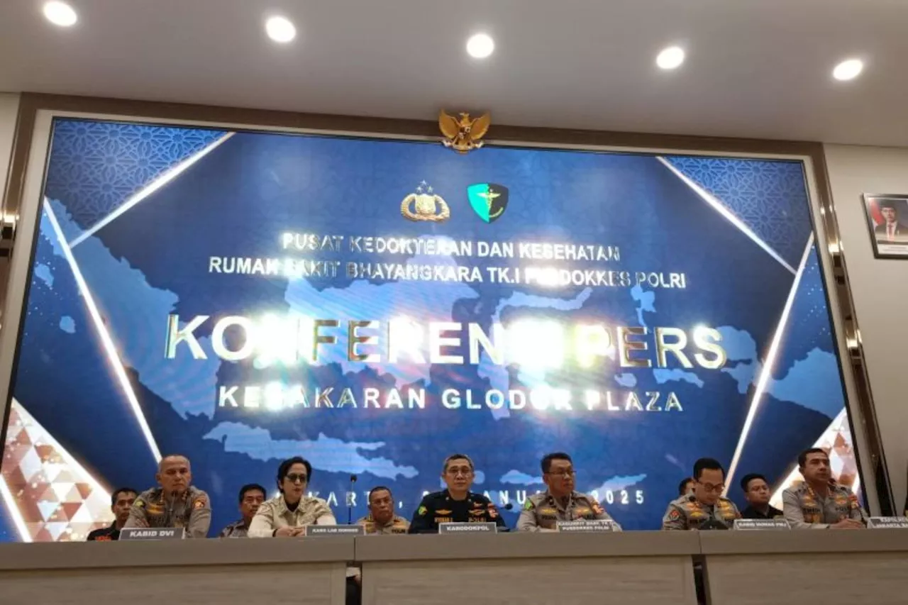 Polri Identifikasi 3 Jenazah Korban Kebakaran Glodok Plaza, Berikut Identitasnya