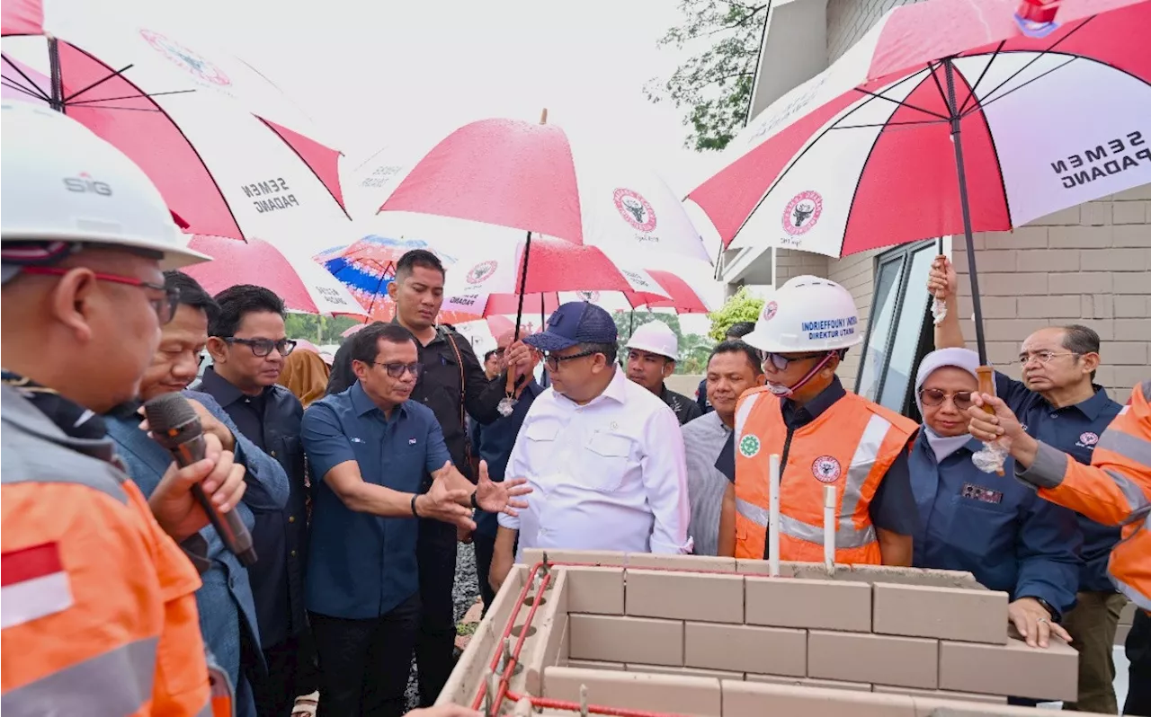 SIG Dukung Target Pembangunan 3 Juta Rumah dengan Bata Interlock Presisi