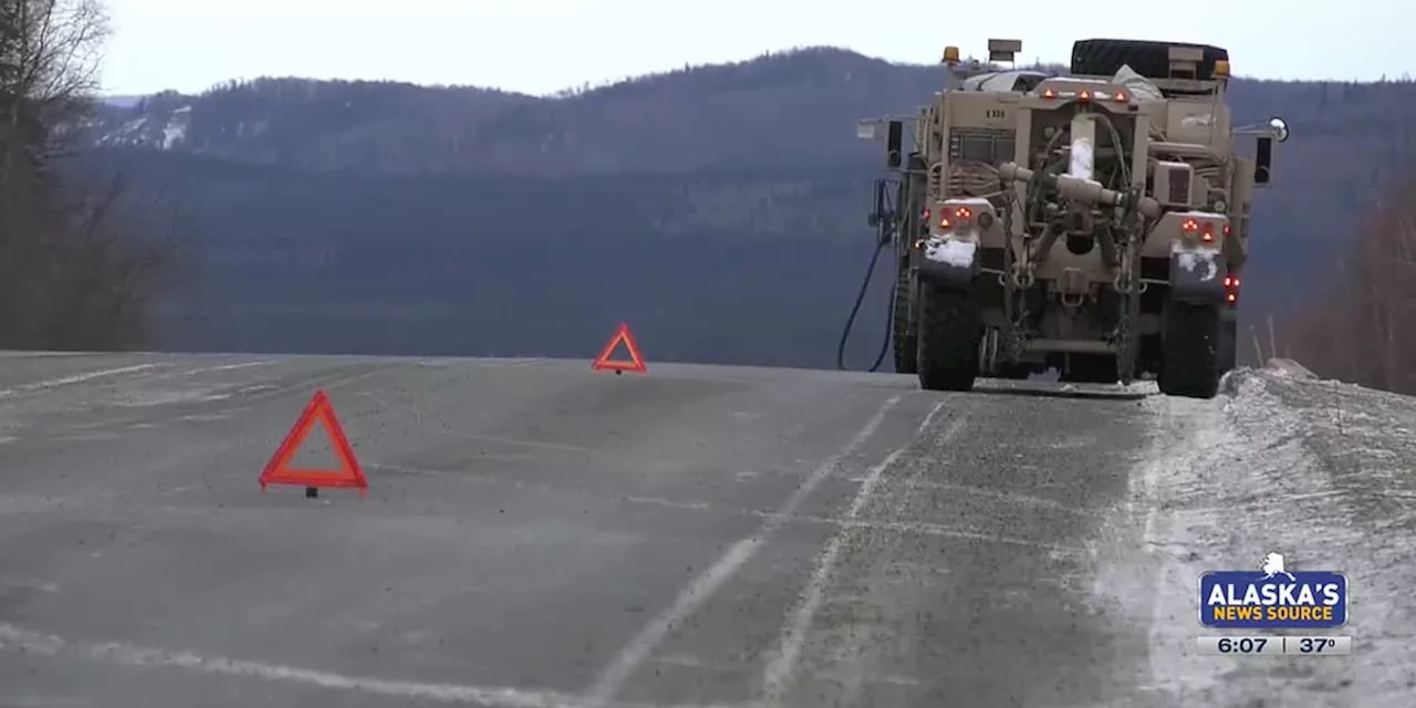 Military Convoy Incident Closes Richardson Highway Near Fairbanks