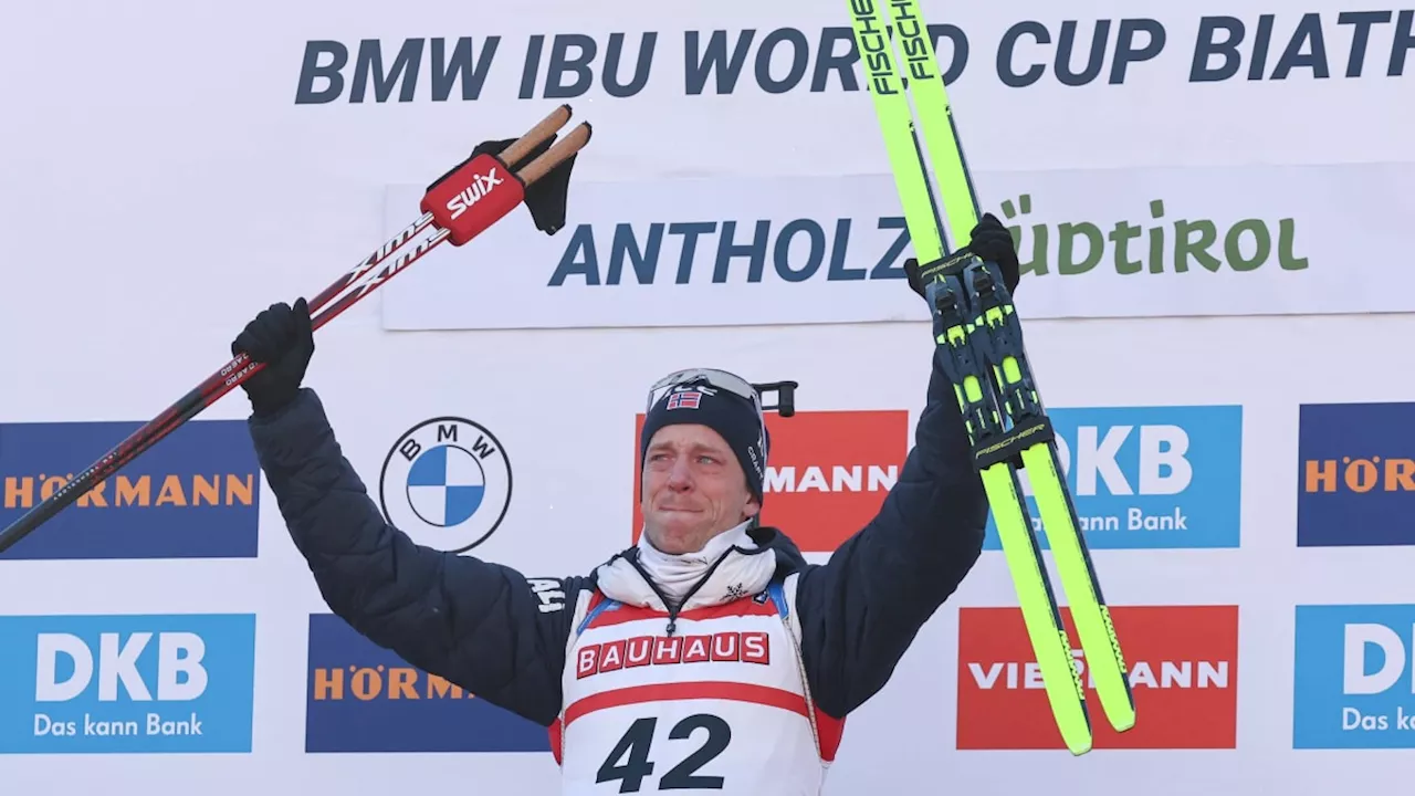 Biathlon-Star Tarjei Bö beendet Karriere nach Saisonende