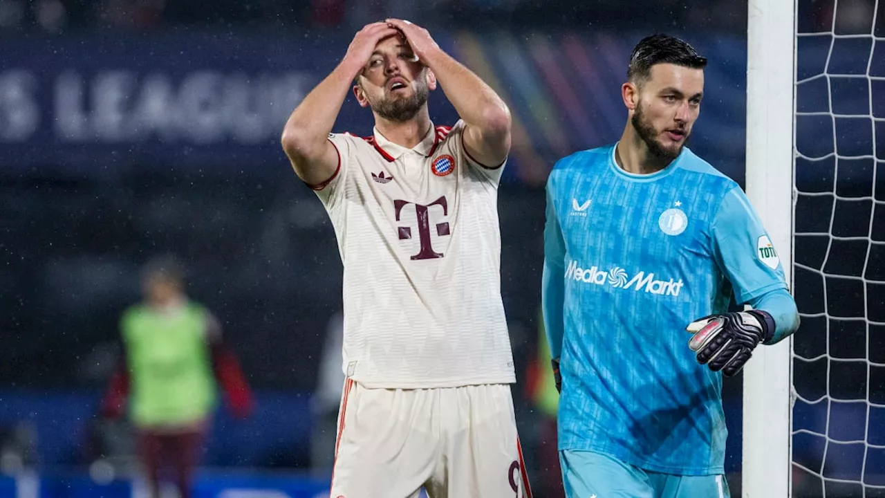 Harry Kane in Formkrise: Bayern München kassiert 0:3 in Rotterdam