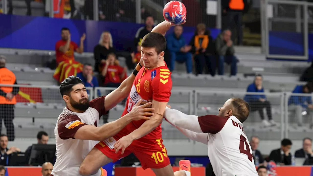 Nordmazedonien feiert ersten Sieg bei der Handball-WM