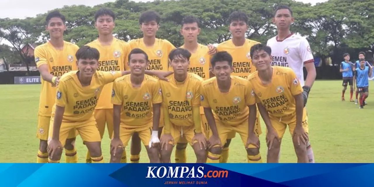 Semen Padang-ASIOP Tumbang saat Lawan PSM Makassar di EPA U18