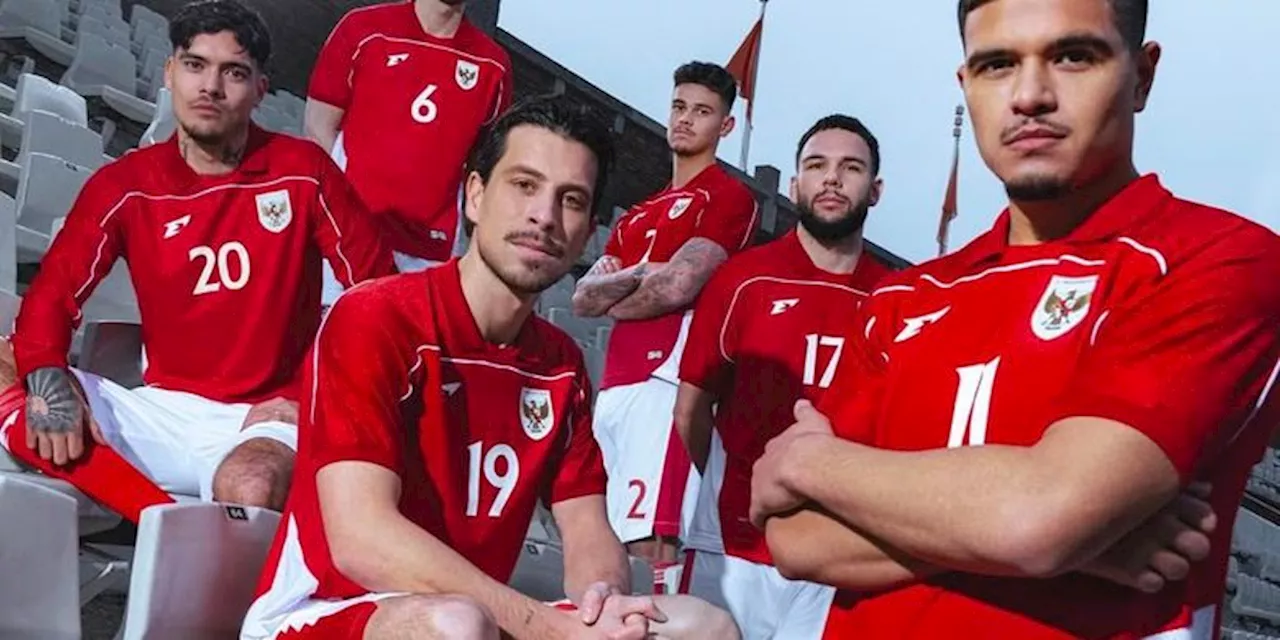 Penampakan Jersey Baru Timnas Indonesia, Bertema 'Indonesia Pusaka'