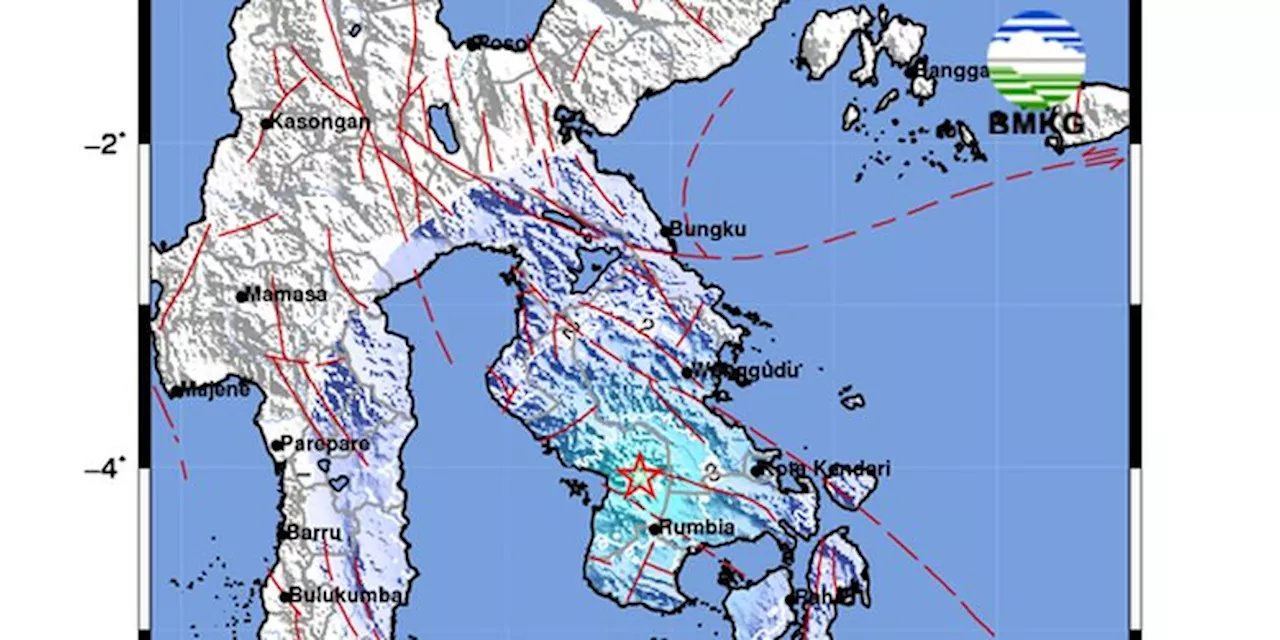 Tiga Gempa Susulan Guncang Kolaka, BMKG Pastikan Tidak Berpotensi Tsunami